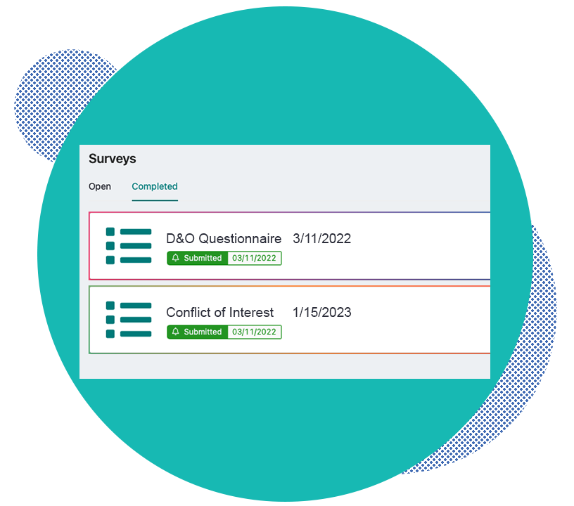Customizable Board Questionnaires & Assessments